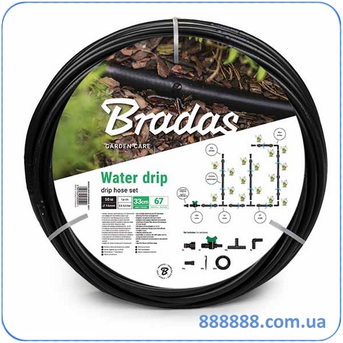    , Water Drip, 50  DSWWM50-SET1 Bradas
