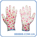 Защитные перчатки, Pure Pretty, полиуретан, размер 7 RWPPR7 Bradas
