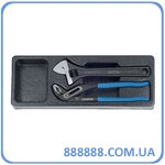 Набор переставные клещи и разводной ключ в ложементе ACK-384012 Licota