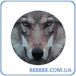 Наклейка Волк диаметр 13 см