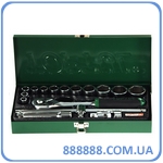 Набор инструмента  1/2"  16ед. (6pt) GCAD1607 Toptul