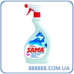 Средство для чистки ванн раковин кафеля спрей SAMA 500 мл