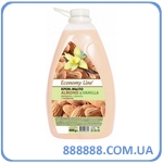 Крем-мыло жидкое с глицерином Economy Line Миндаль-ваниль 4 кг