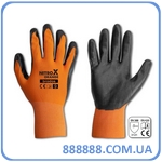 Перчатки защитные Nitrox Orange нитрил размер 9 RWNO9 Bradas
