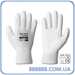 Перчатки защитные Pure White полиуретан размер 10 RWPWH10 Bradas