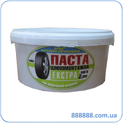 Монтажная паста+герметик Экстра зеленая 2,5 кг, Украина