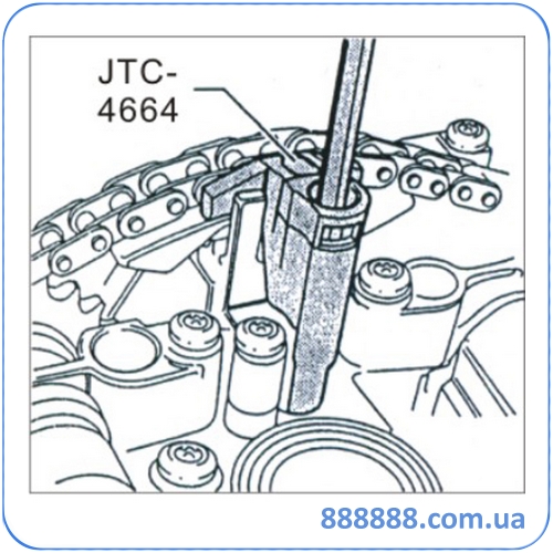 Фиксатор цепи (VW,Audi) 4664 JTC