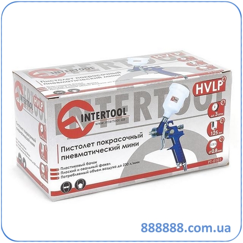    HVLP,  0.8,  ,  125 PT-0101 Intertool