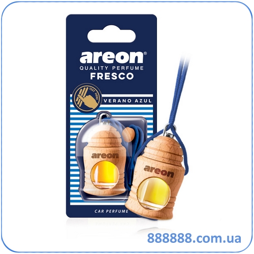 Ароматизатор Areon пробковый Fresco Verano Azul голубое лето