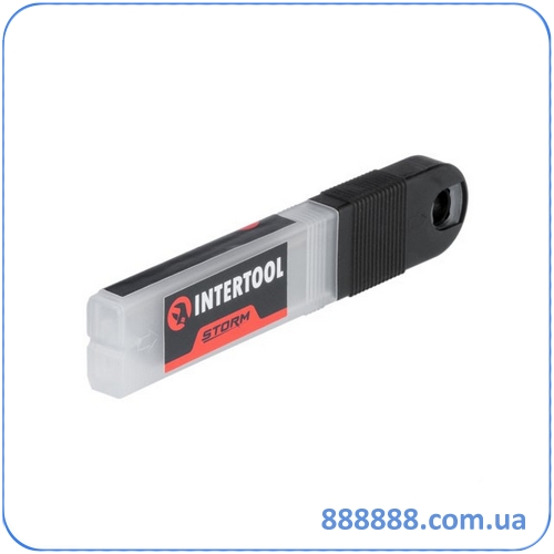 Комплект лезвий сегментных 18 мм 7 сегментов сталь SK2 покрытие Titan Storm HT-0566 Intertool