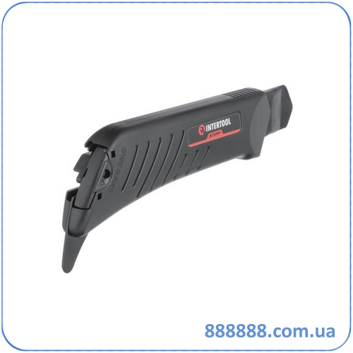 Нож сегментный для линолеума 18 мм винтовая фиксация Storm HT-0539 Intertool