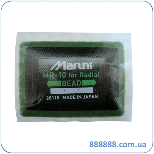 Ремонтный радиальный пластырь MR-10 56 x 77 мм Maruni Япония